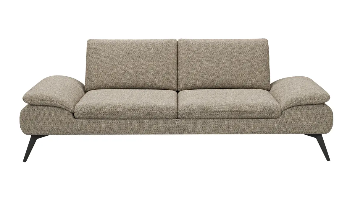 Sofa Collina - 3-Sitzer, Stoff, Beige