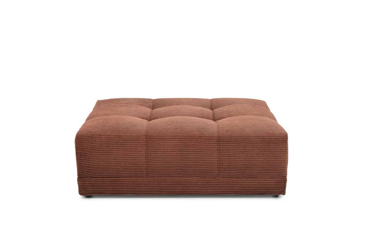 Hocker JANNI - Stoff, Rost