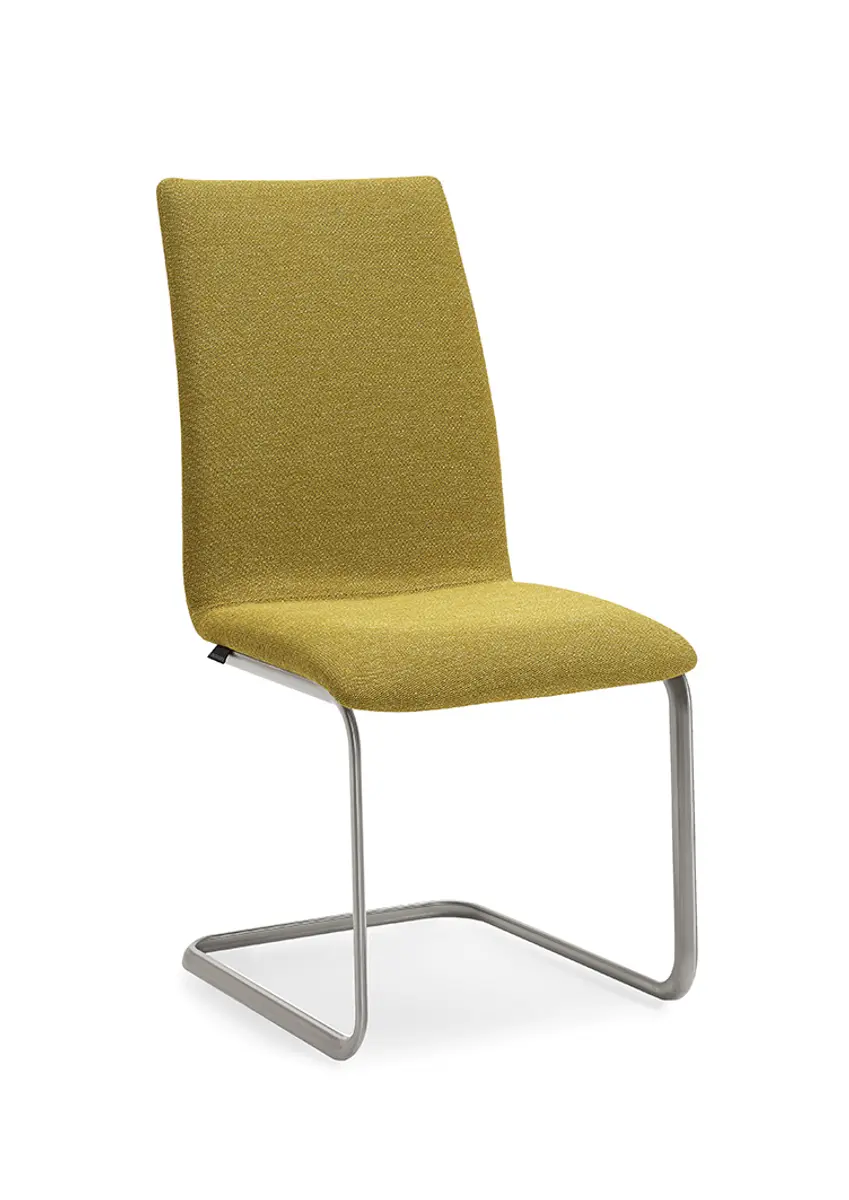 Freischwinger - Stoff, Lindgrün