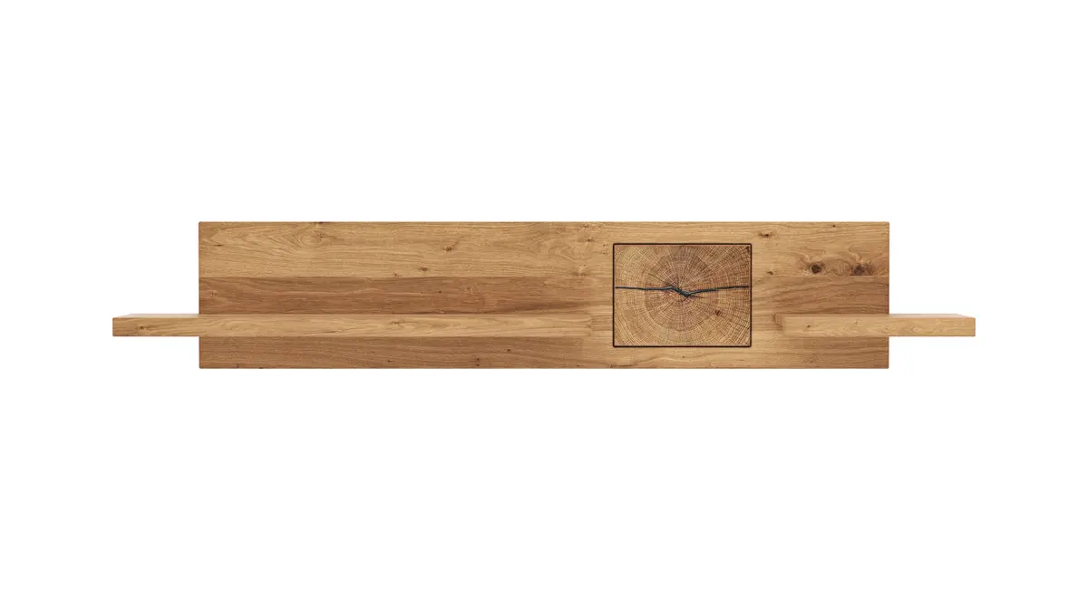 Wandboard Hartford - Eiche massiv mit Hirnholz