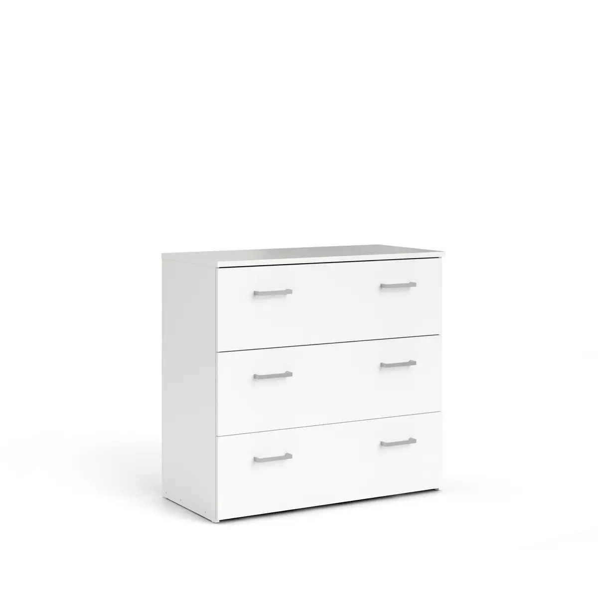 Kommode - B ca. 74 cm, Weiß