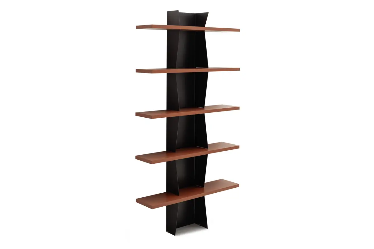 Wandboard Venzone - BHT  108x210x25 cm, Anthrazit, Campari