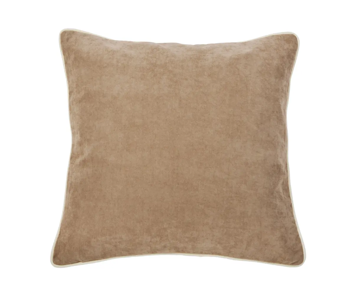 Kissenhülle mit Keder - BL ca. 45x45, Taupe