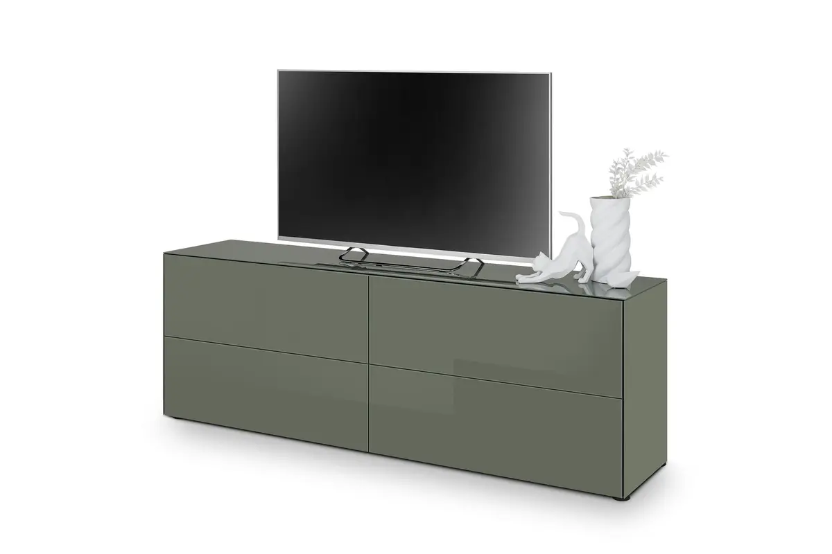 Lowboard - B ca. 181 cm, Olivgrün