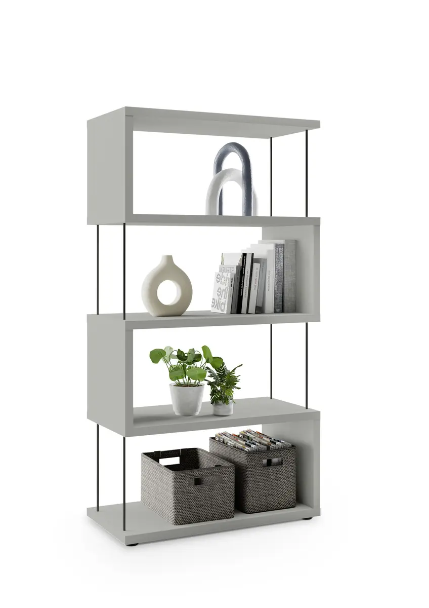 Regal - B ca. 66 cm, Kreidegrau