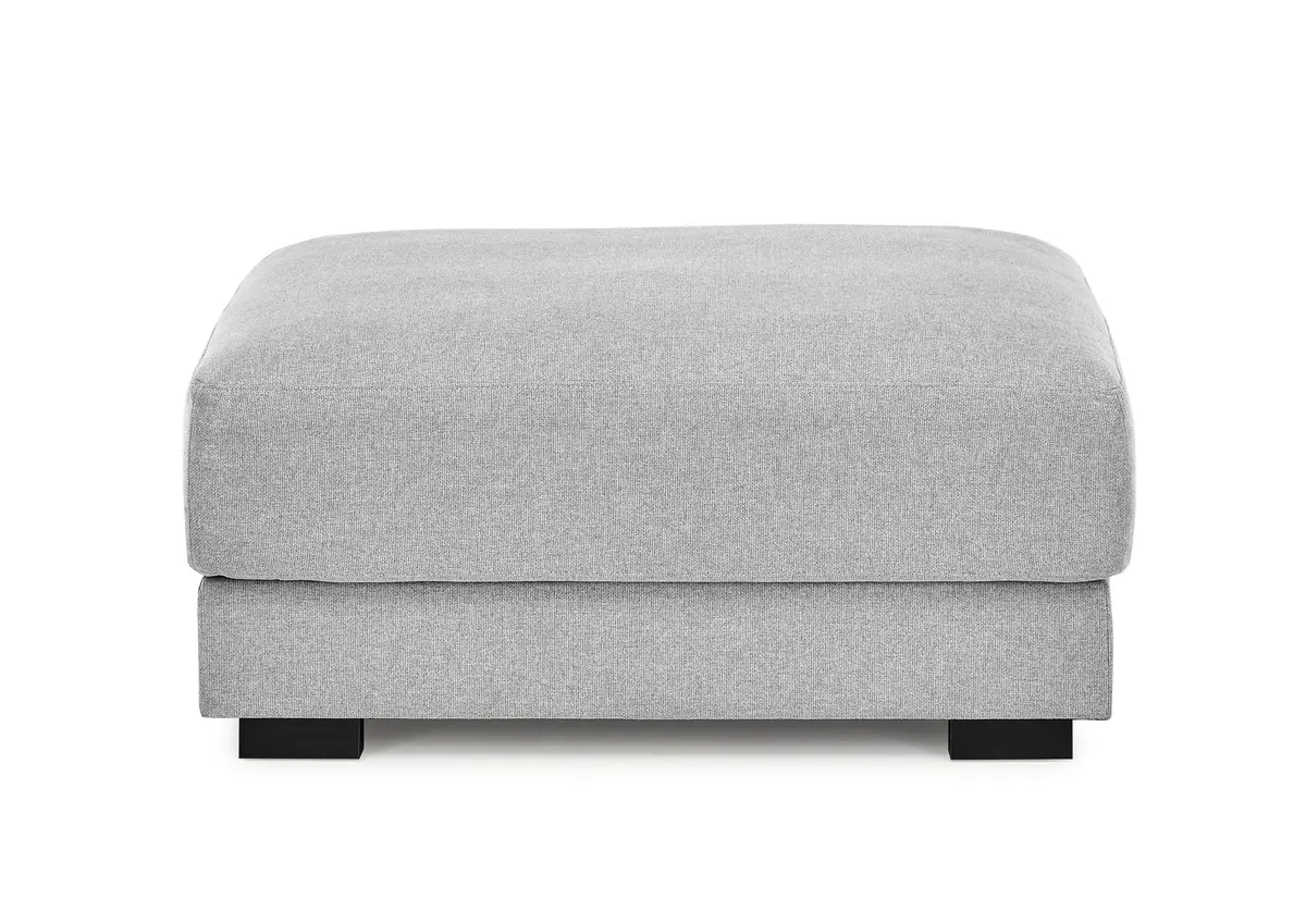 Hocker - Stoff, Silbergrau