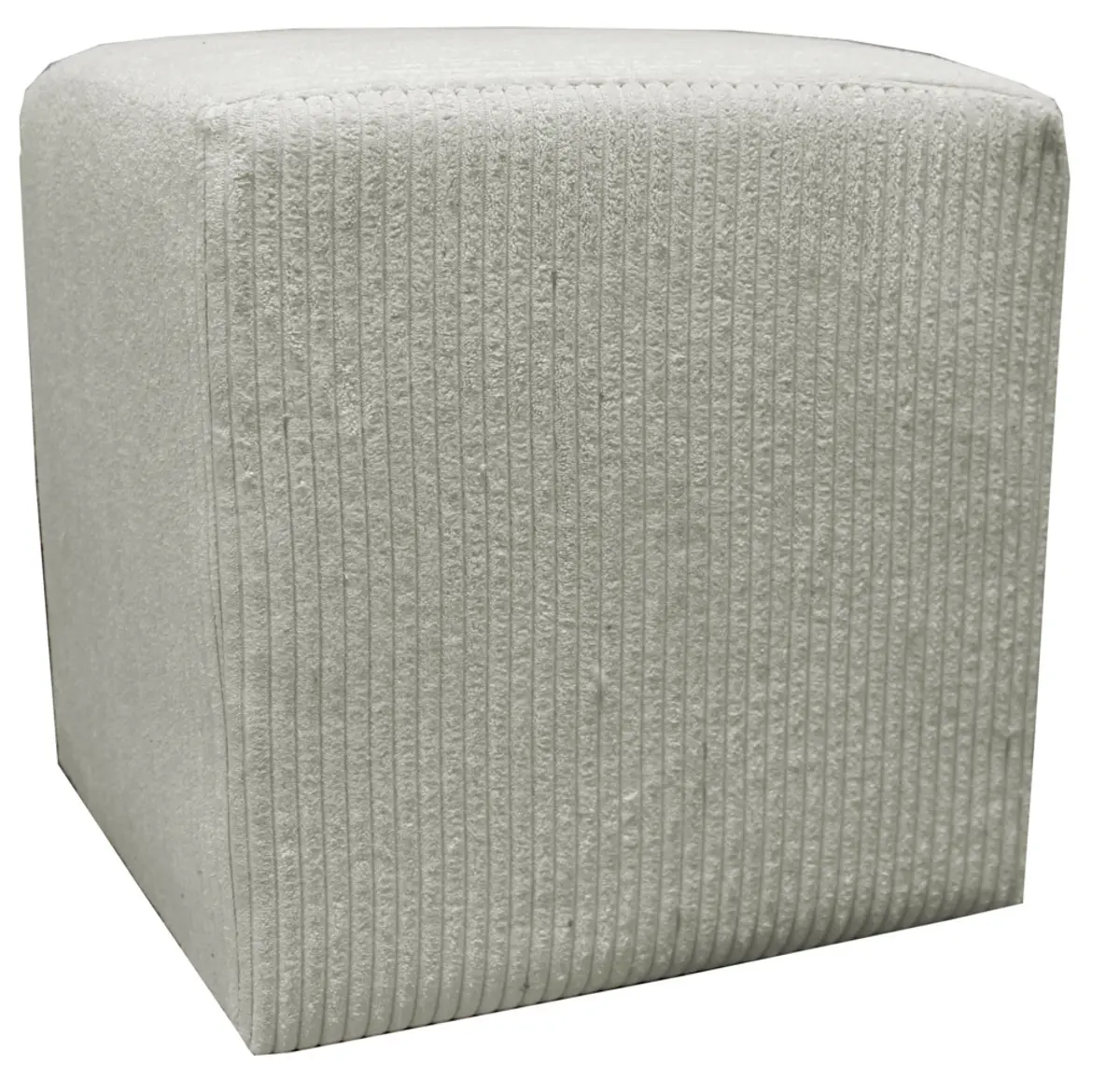 Hocker- Stoff, Beige