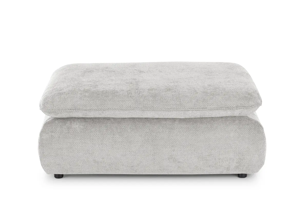 Hocker - Stoff, Perlmutt