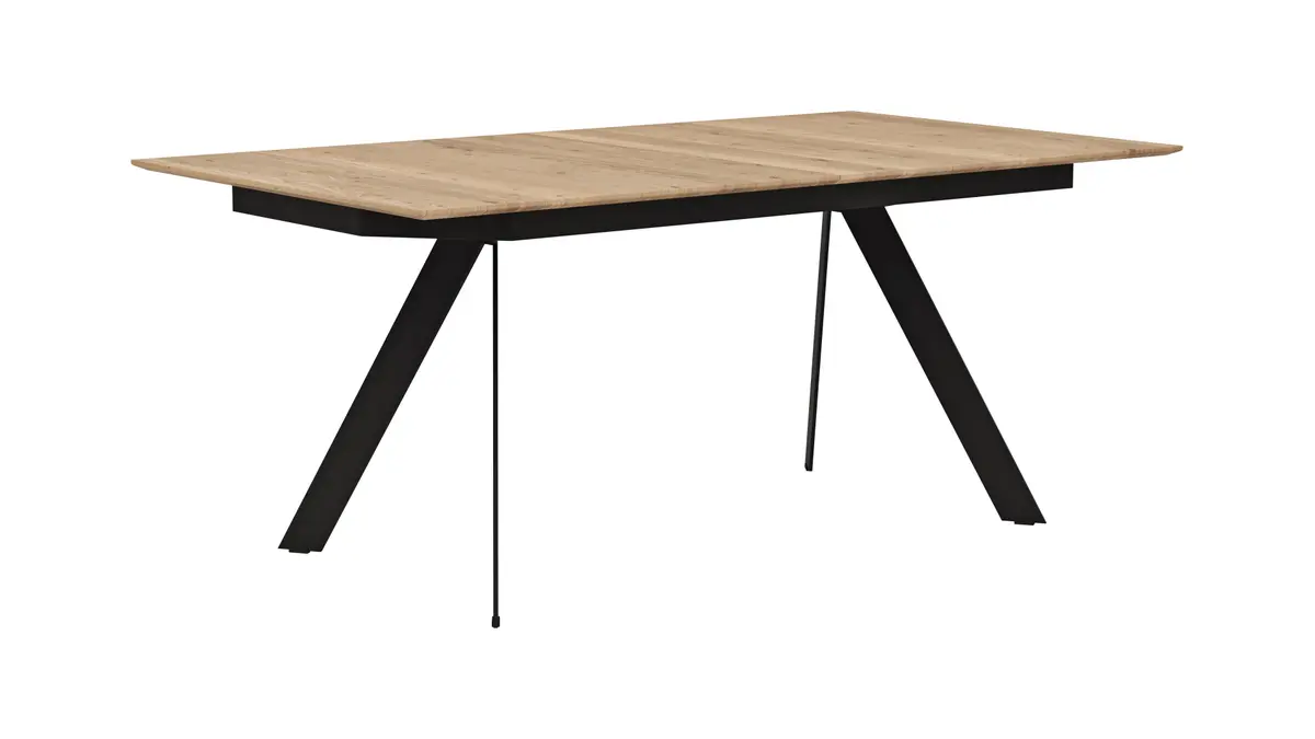 Esstisch Dinner - ausziehbar, LB ca. 180x100 cm, Eiche massiv