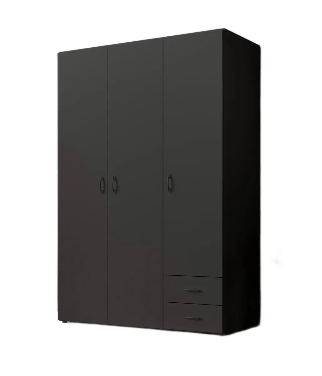 Drehtürenschrank- B ca. 120 cm, Graphit