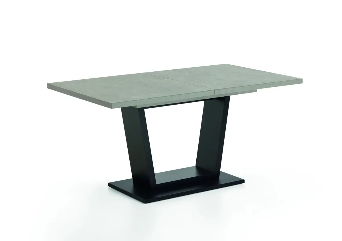 Esstisch LS 567620 - ausziehbar, LB. ca. 160x90cm, Grau