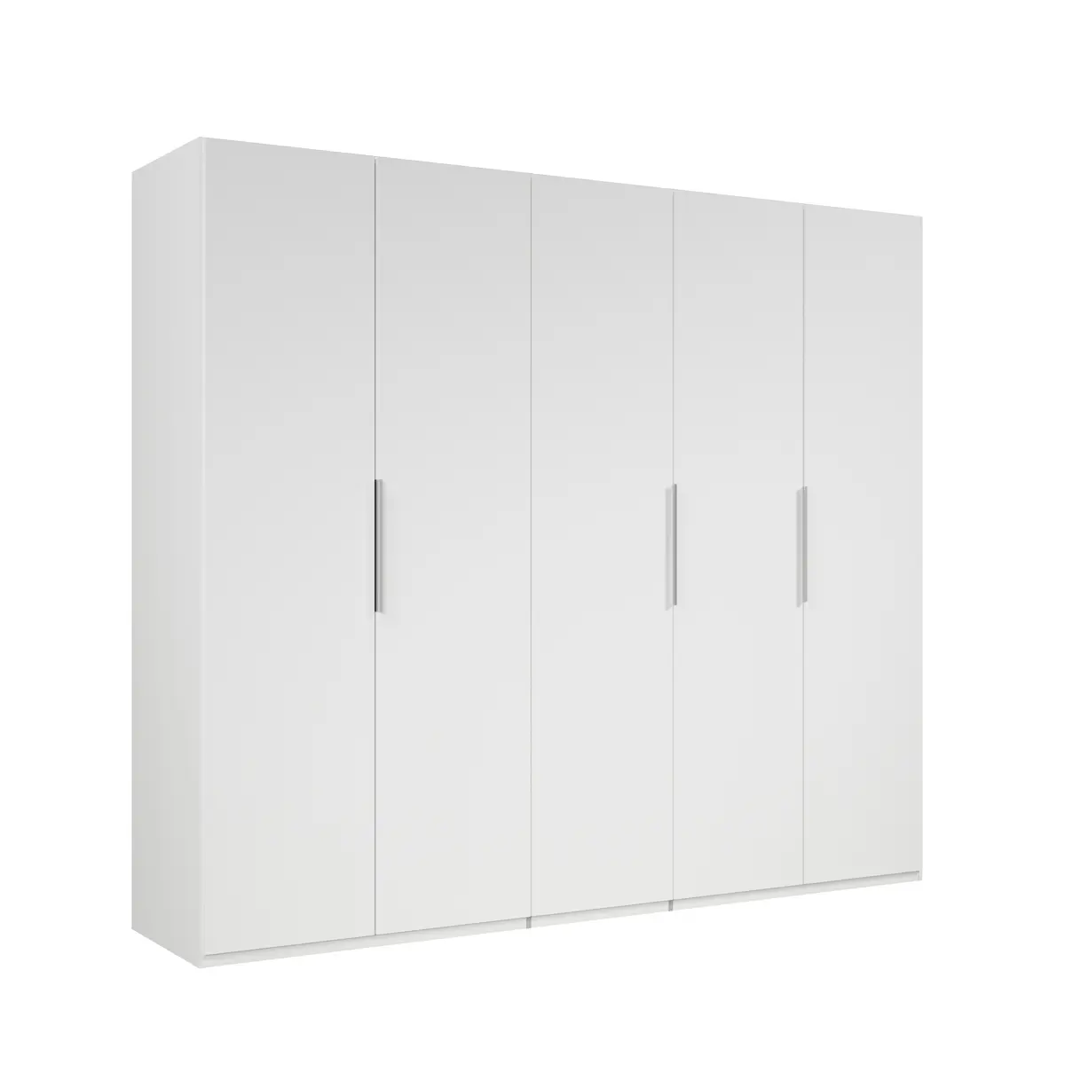 Drehtürenschrank- B ca. 250 cm, Weiß