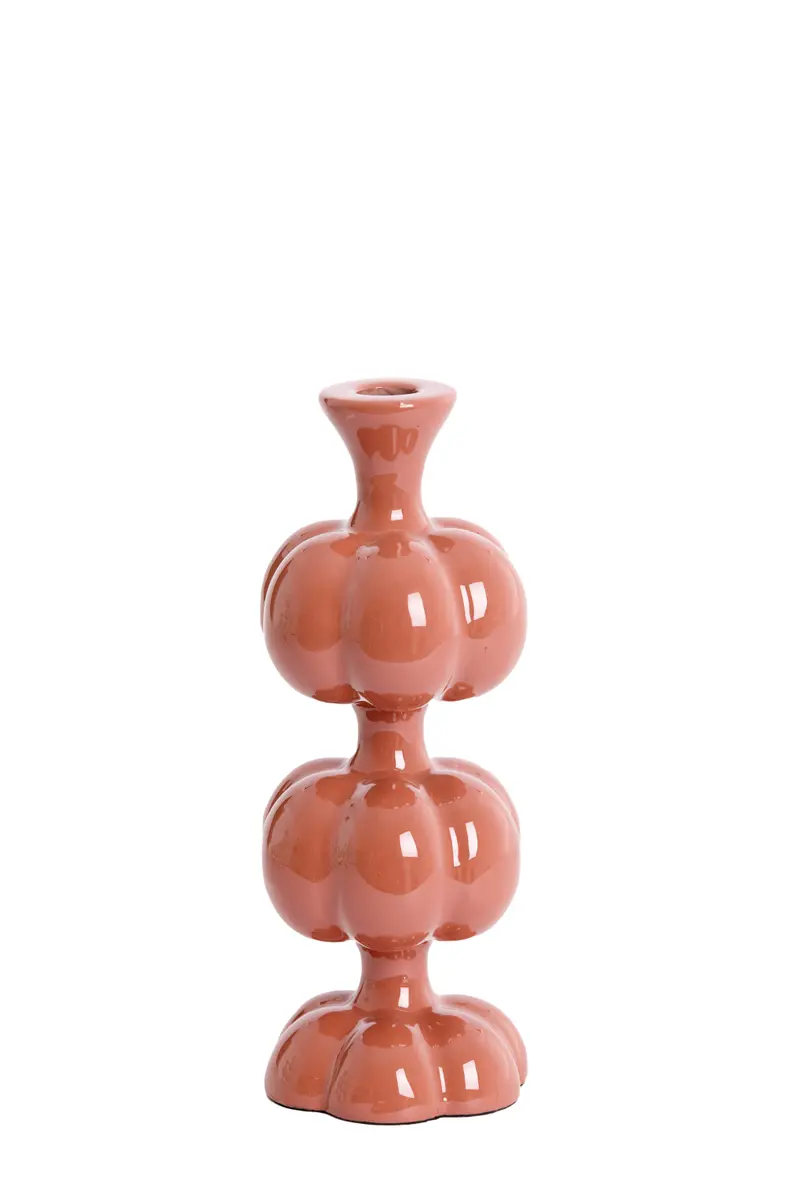 Kerzen-Leuchter - DH ca.  10 x 26 cm 