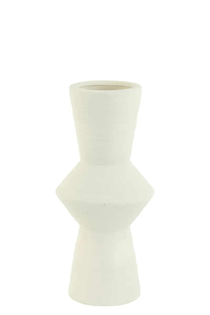 Deko-Vase - HØ ca. 40,5x18,5 cm, Creme