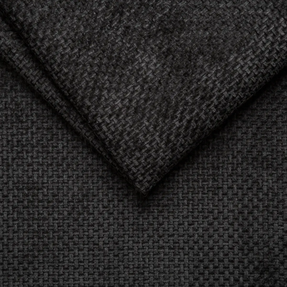 Boxspringbett- Liegefläche ca. 180x200 cm, Stoff, Schwarz