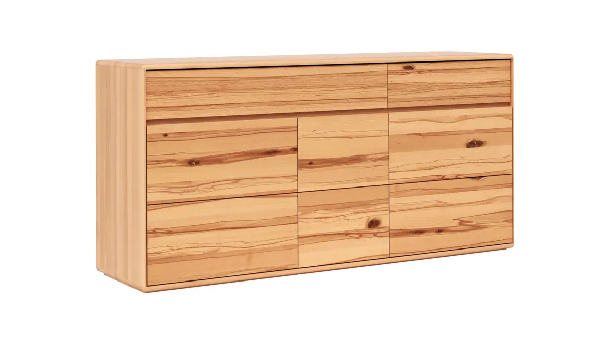 Sideboard Hillsboro - Buche/Kernbuche natur, geölt
