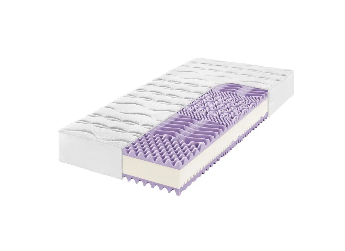 Komfortschaumkern-Matratze EM Hyper - Liegefläche ca. 90x200 cm