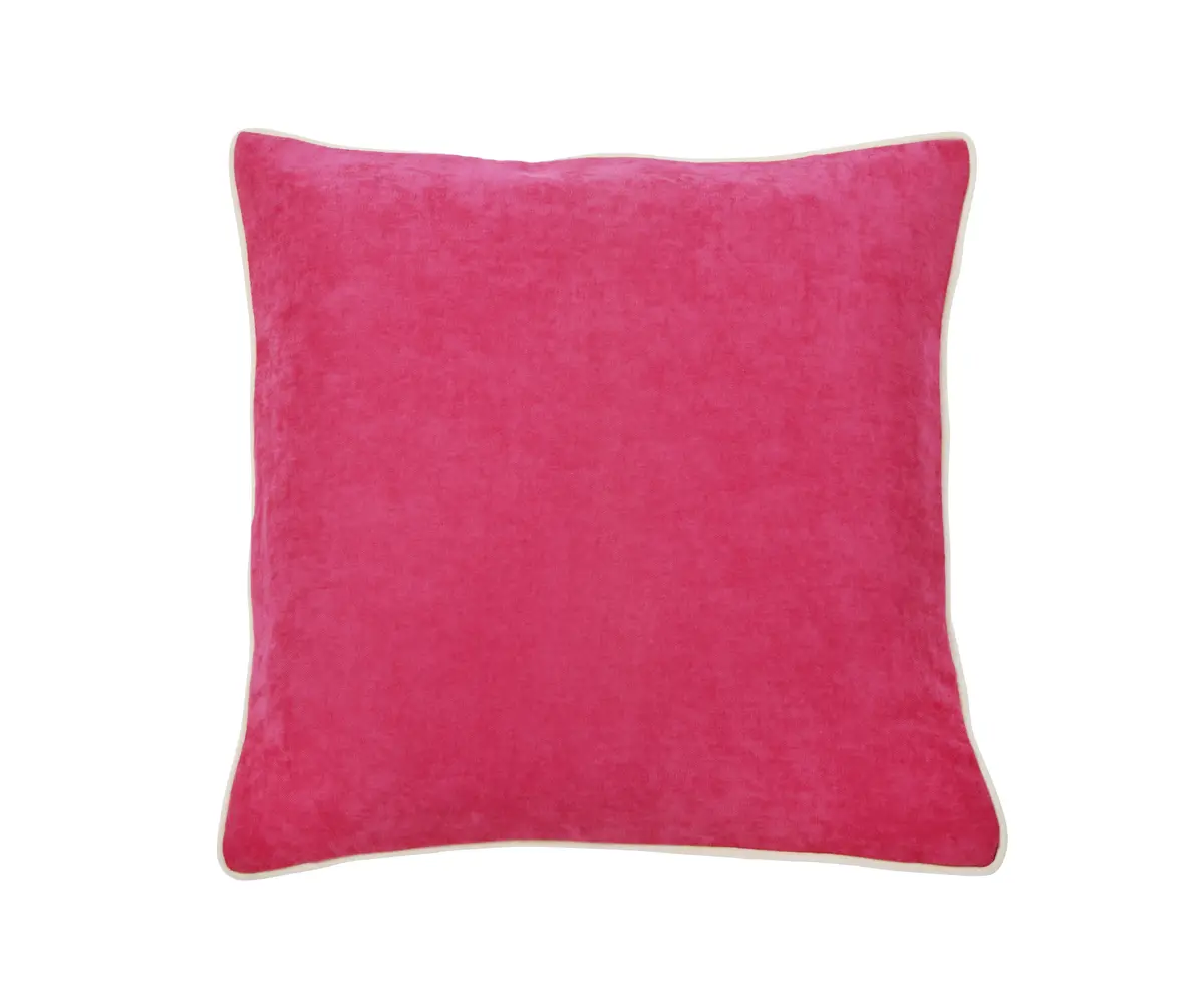 Kissenhülle mit Keder - BL ca. 45x45, Rosa