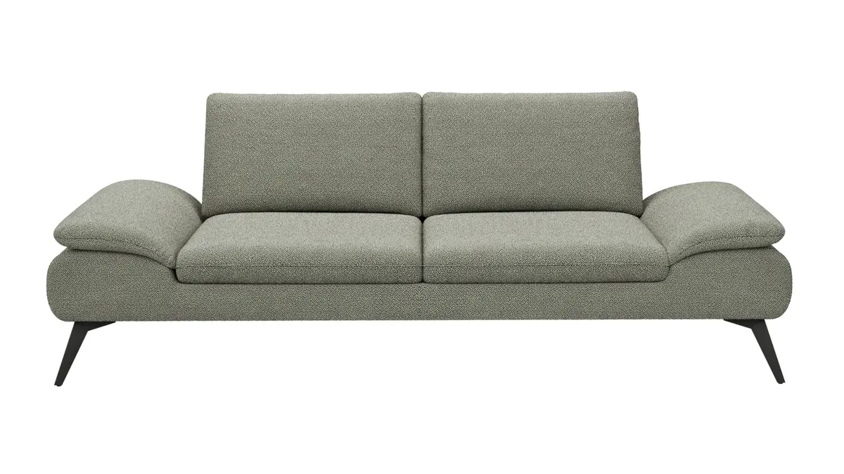 Sofa Collina - 3-Sitzer, Stoff, Eukalyptus