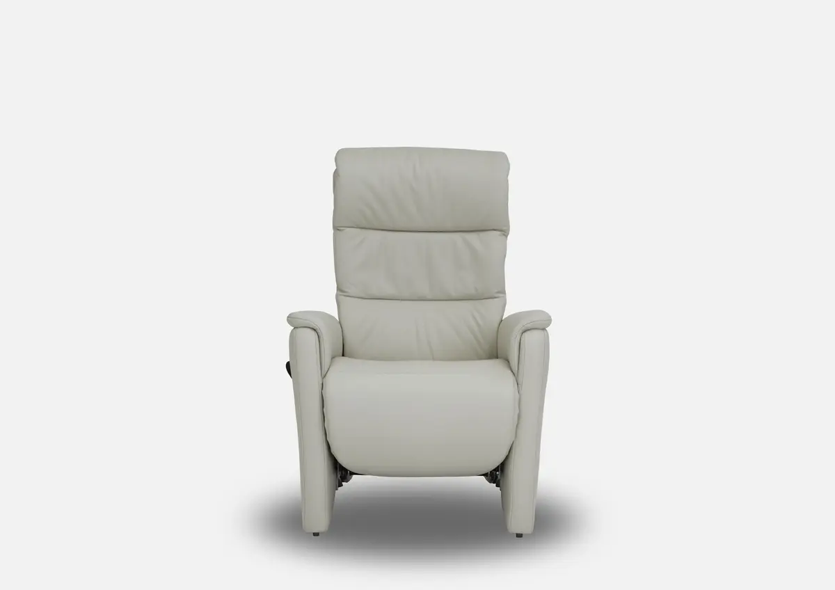 Sessel - Relaxfunktion motorisch, Leder Ecru