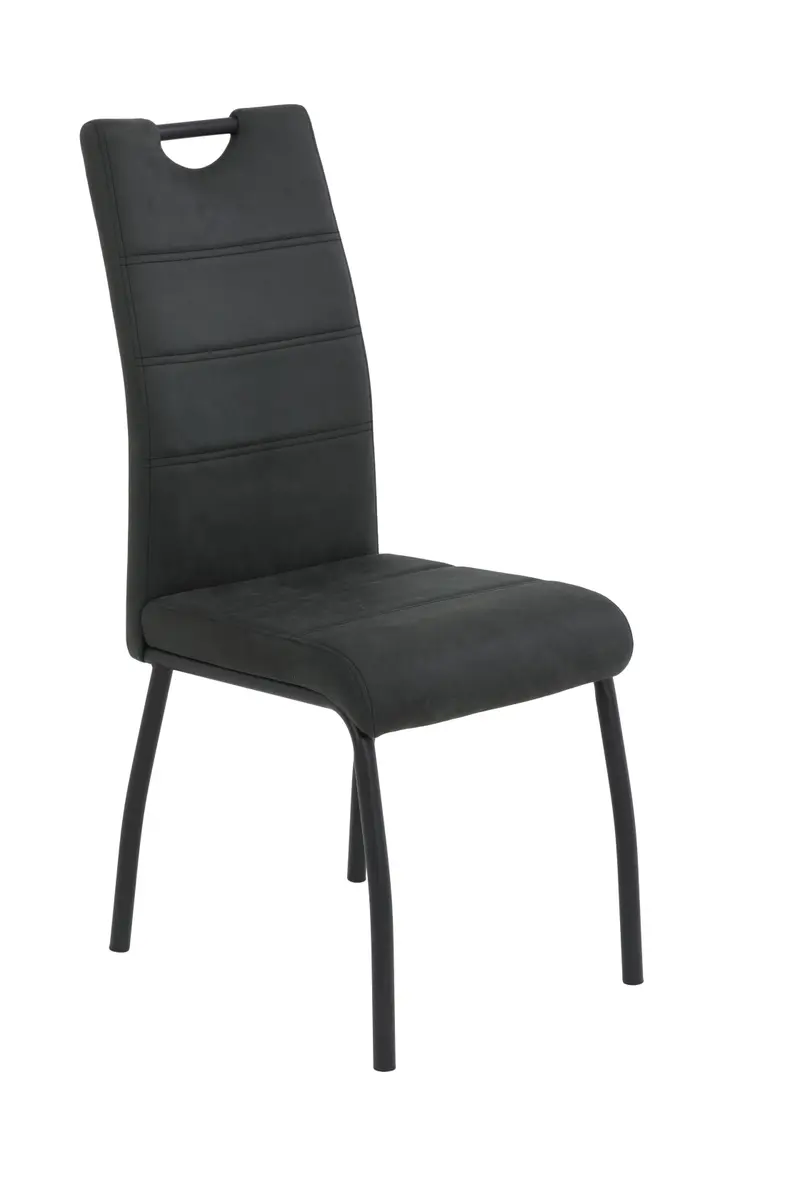 Stuhl - Microfaser, Vintage Anthrazit