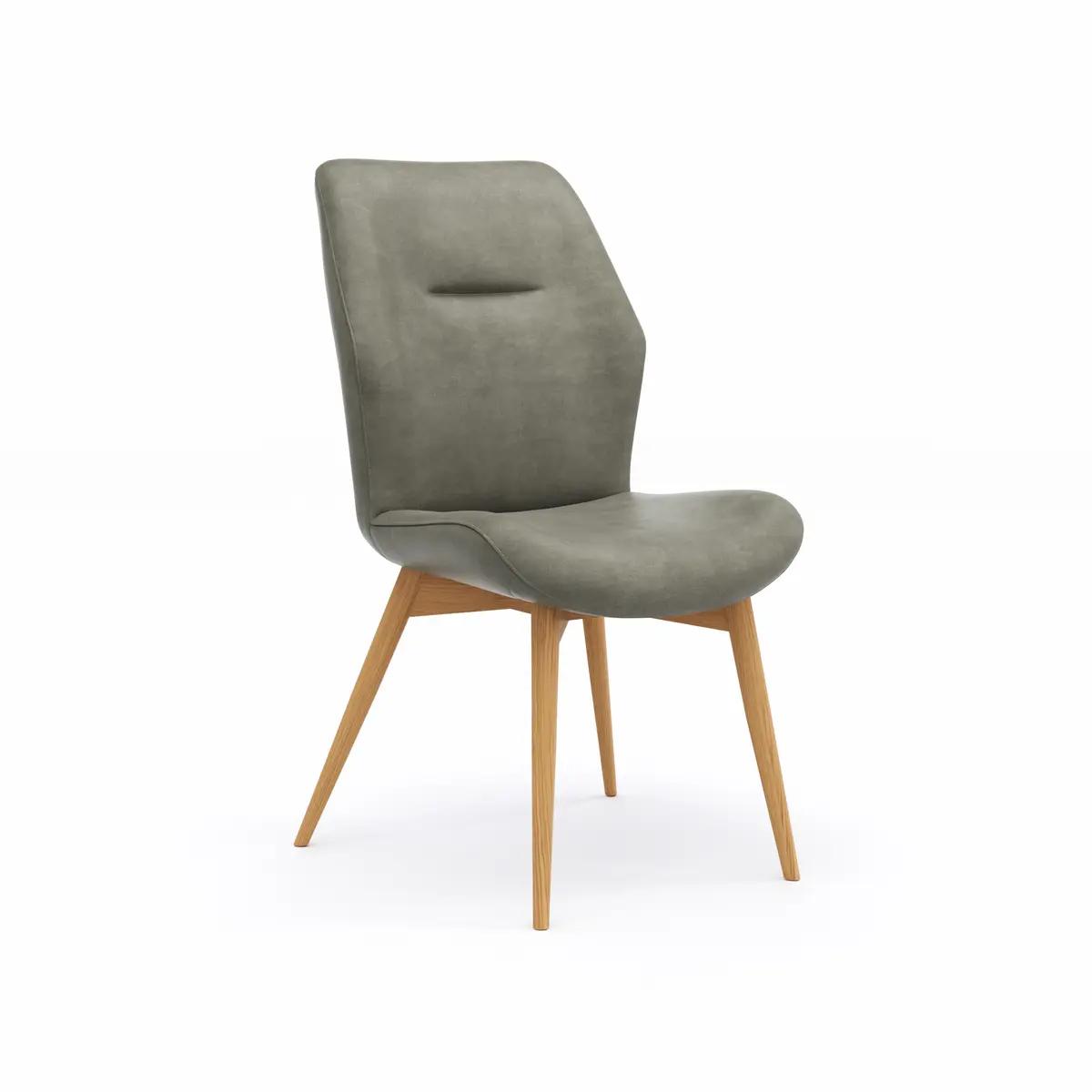 Stuhl Dalyan - Stoff, Grau