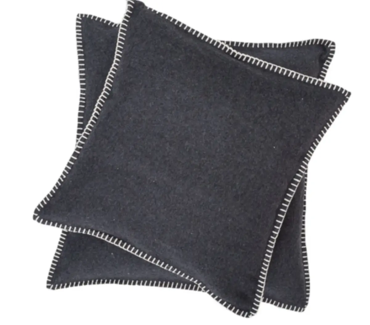Deko-Kissen - LB ca. 40x40 cm, Anthrazit