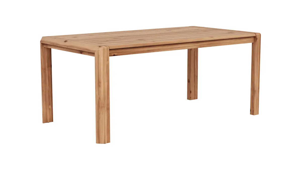 Esstisch Middleton - ausziehbar, LB ca. 180x95 cm, Astbuche massiv