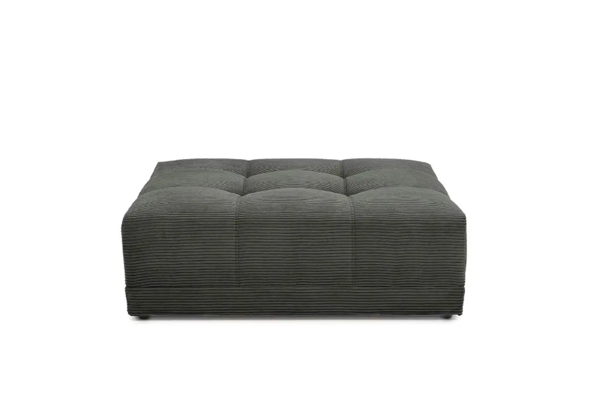 Hocker JANNI - Stoff, Grau