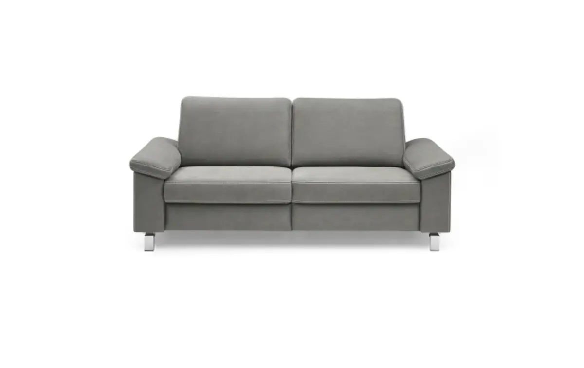 Sofa CALM PLUS - 3-Sitzer, Microfaser, Steingrau