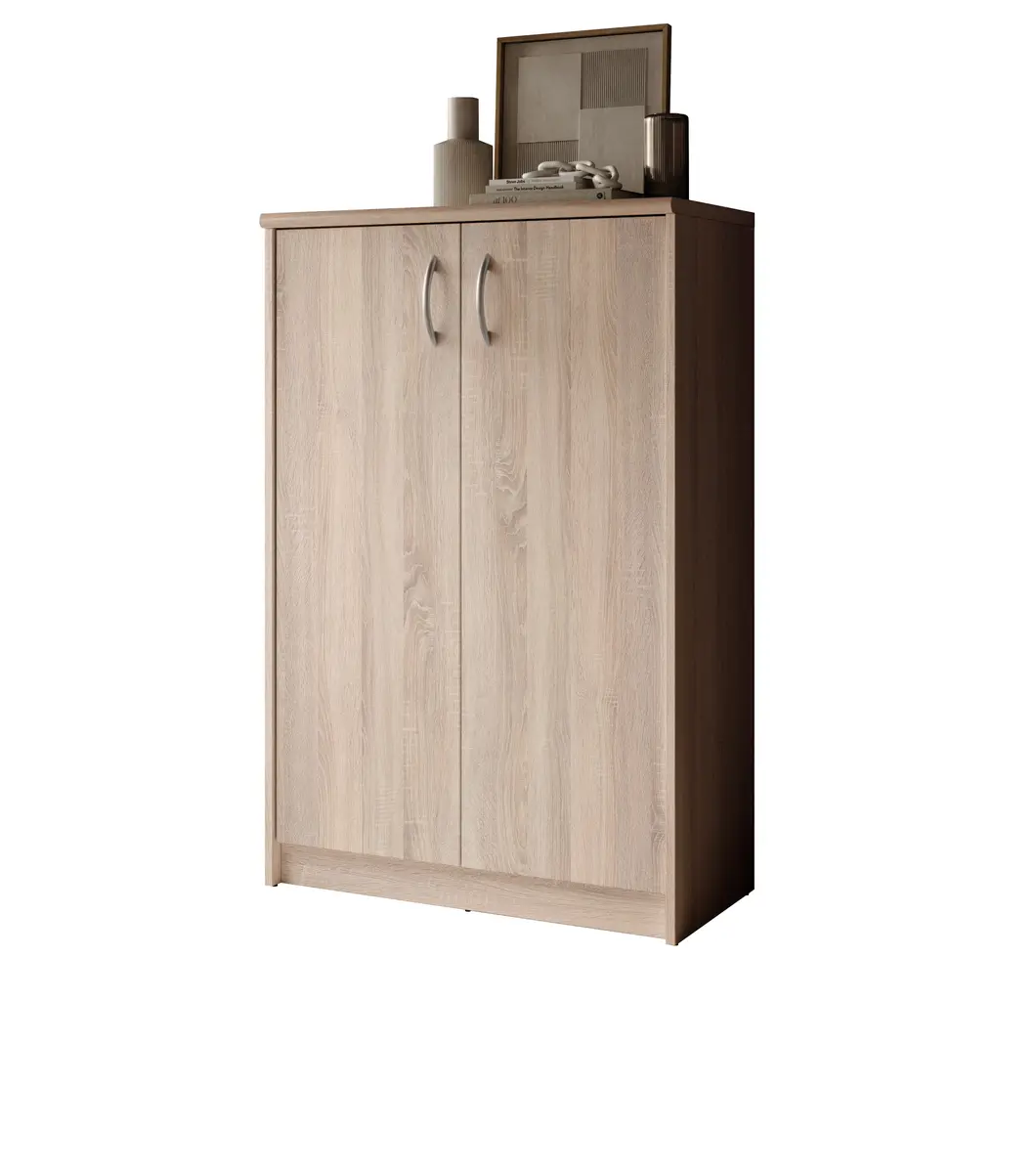 Kommode - B ca. 74 cm, Sonoma Eiche Nachbildung