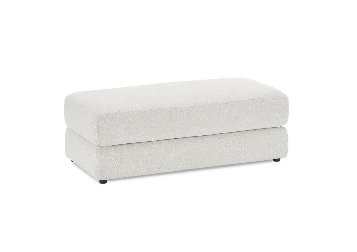 Hocker JOVIN - Stoff, Graubeige