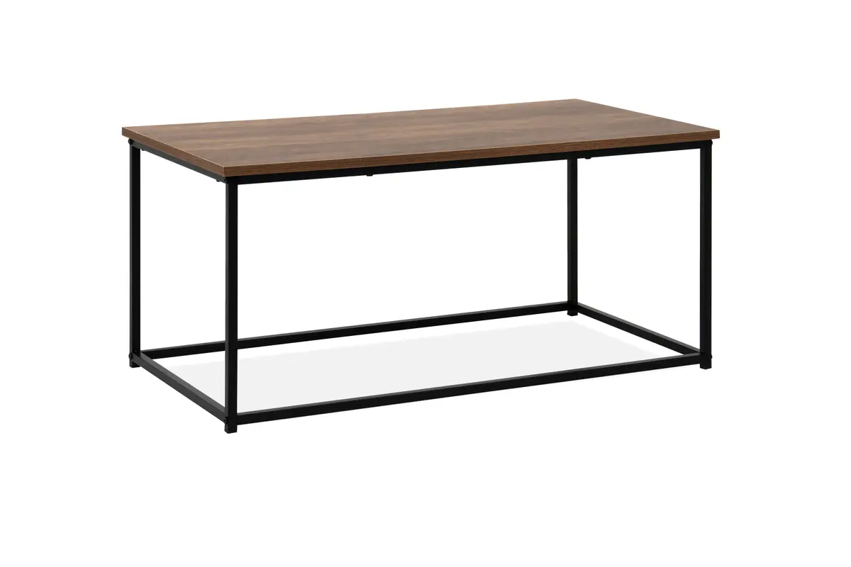 Couchtisch - LB ca. 90x48 cm, Artisan Eiche Nachbildung, Schwarz