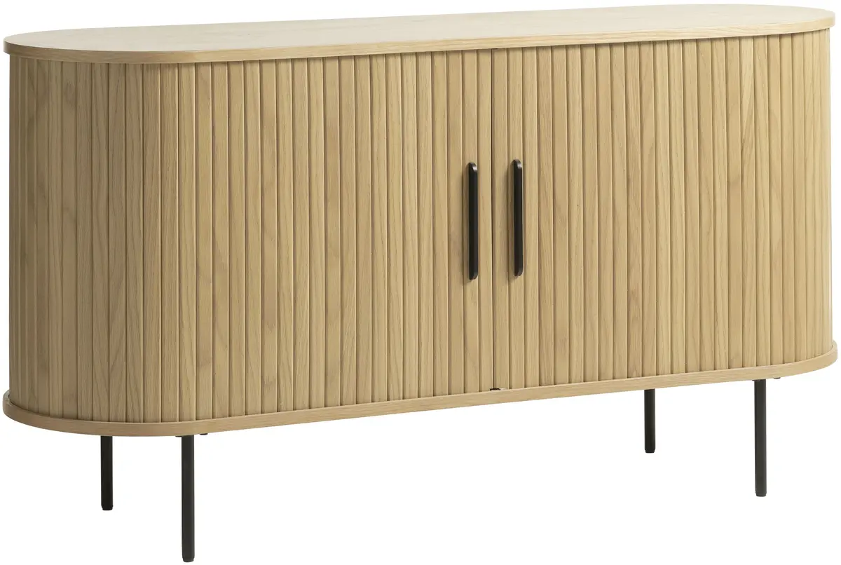 Sideboard - B ca. 140 cm, Eiche Furnier, Natur