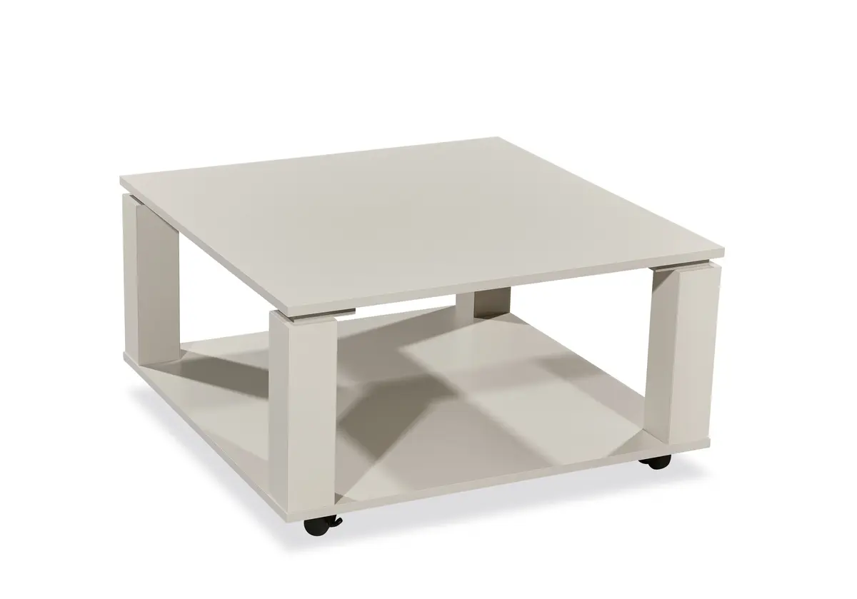 Couchtisch - LB ca. 76x76 cm, Kaschmir