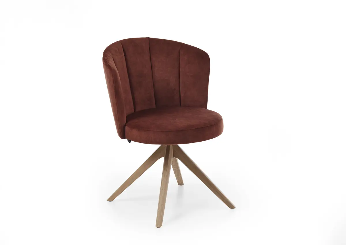 Stuhl - Stoff, Kupfer