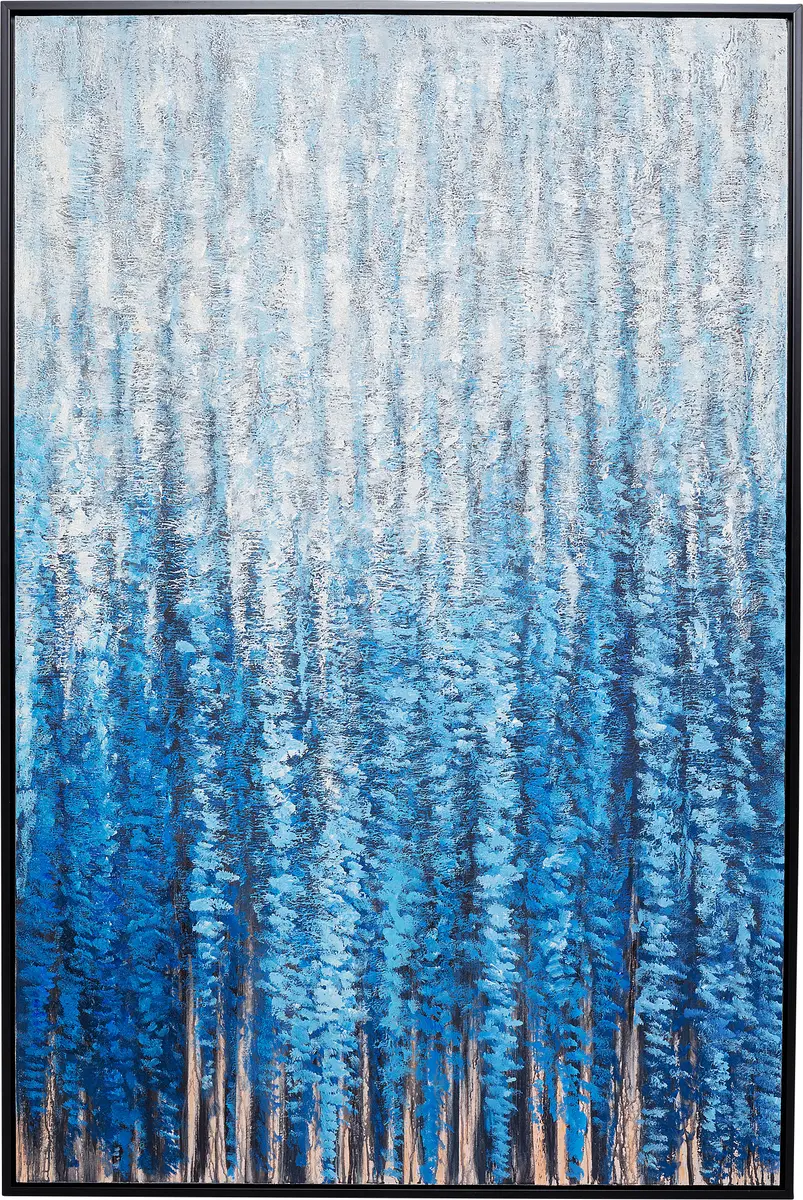 Bild - LB ca. 120x180 cm, Blau