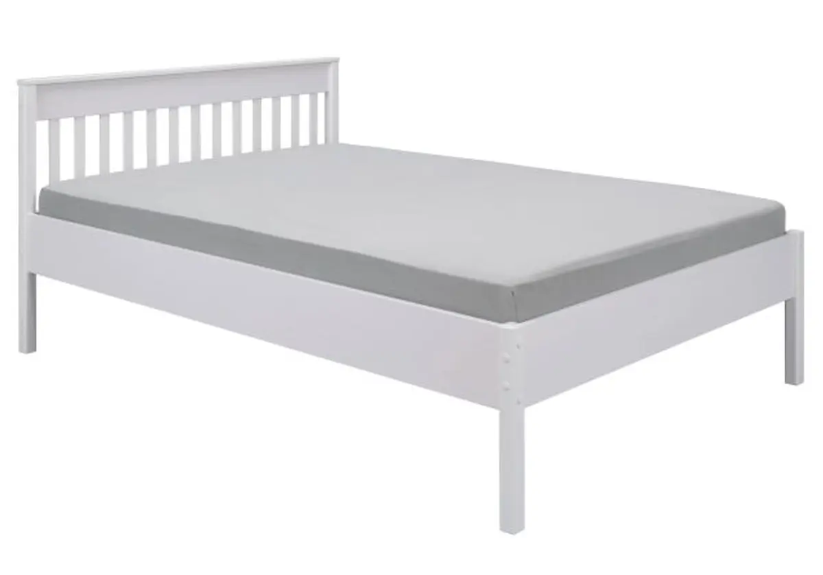 Bettgestell - Liegefläche ca. 140x200 cm, Weiß