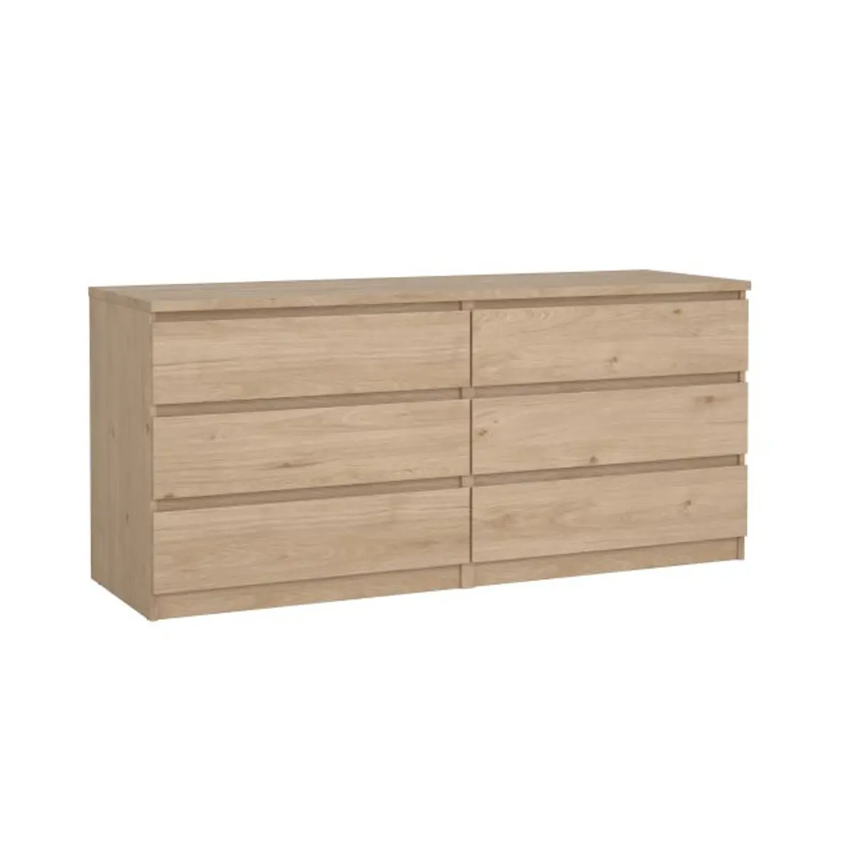 Kommode - B ca. 154 cm, Jackson Hickory Nachbildung