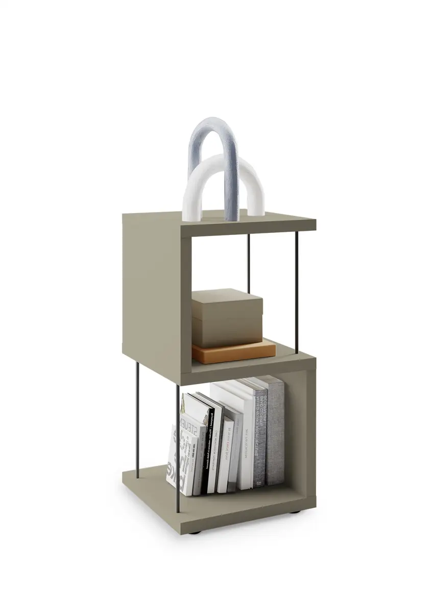 Regal - B ca. 33 cm, Taupe