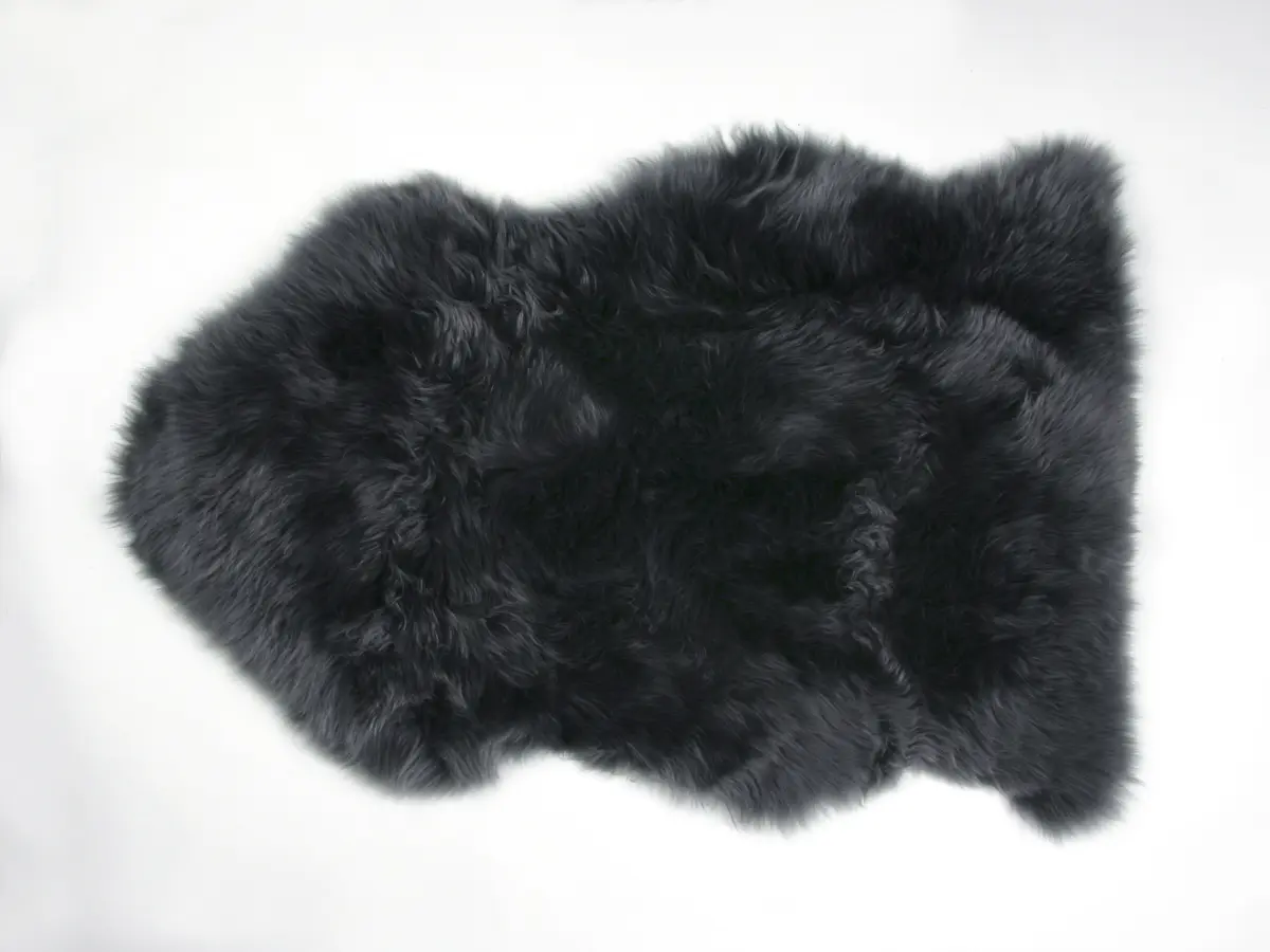 Echtfell - LB ca. 90x55 cm, Stahl