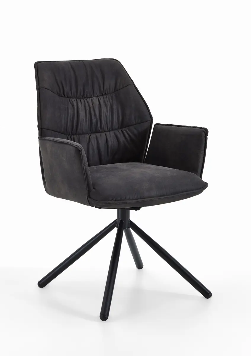 Sessel - Stoff, Anthrazit