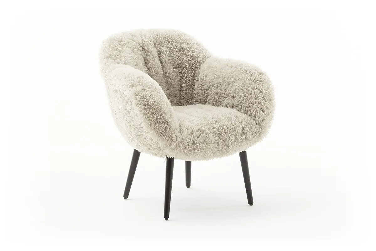 Sessel Sevano - Kunstfell, natur