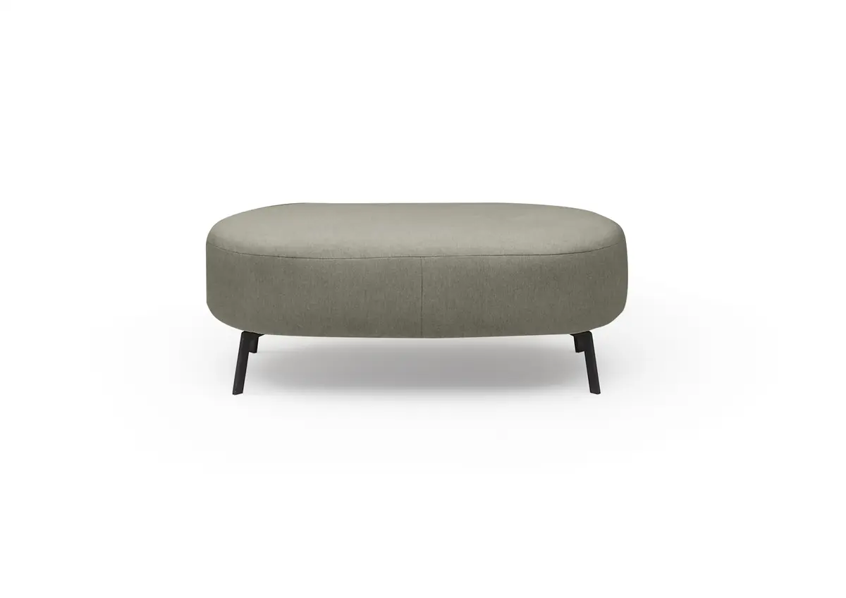 Hocker CARLLOTA - LB. ca. 125x73 cm, Stoff, Mint