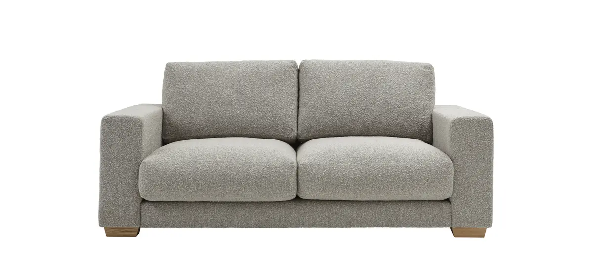 Sofa Fairbanks - 2,5-Sitzer, Stoff, Graubeige
