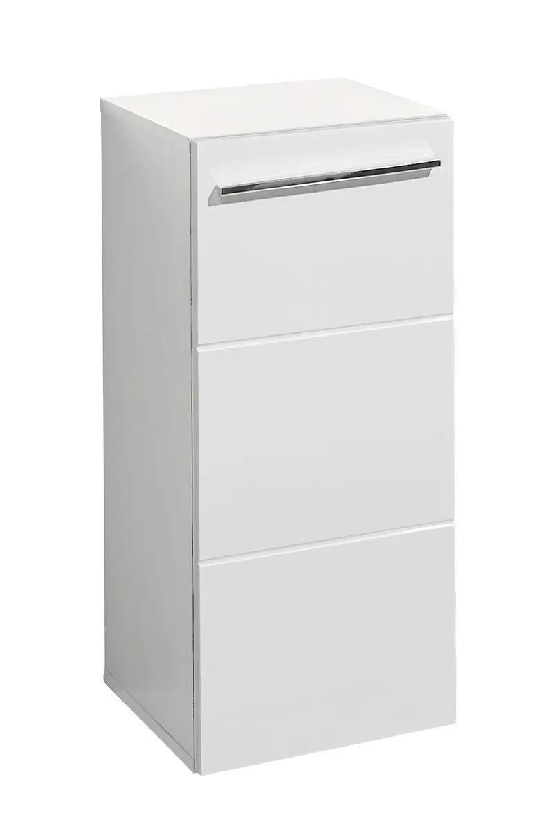 Kommode- Weiß Matt, Weiß Hochglanz