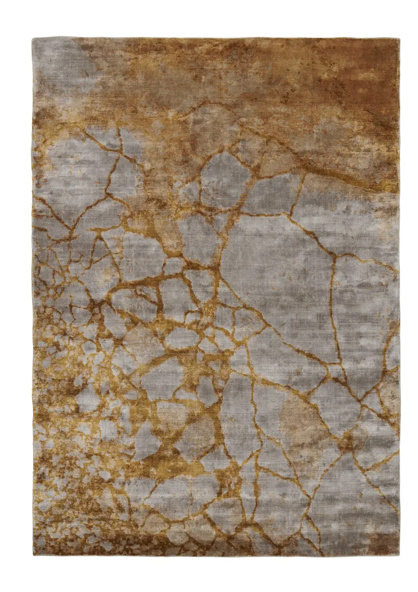 Teppich - LB ca. 300x200 cm, Ocker