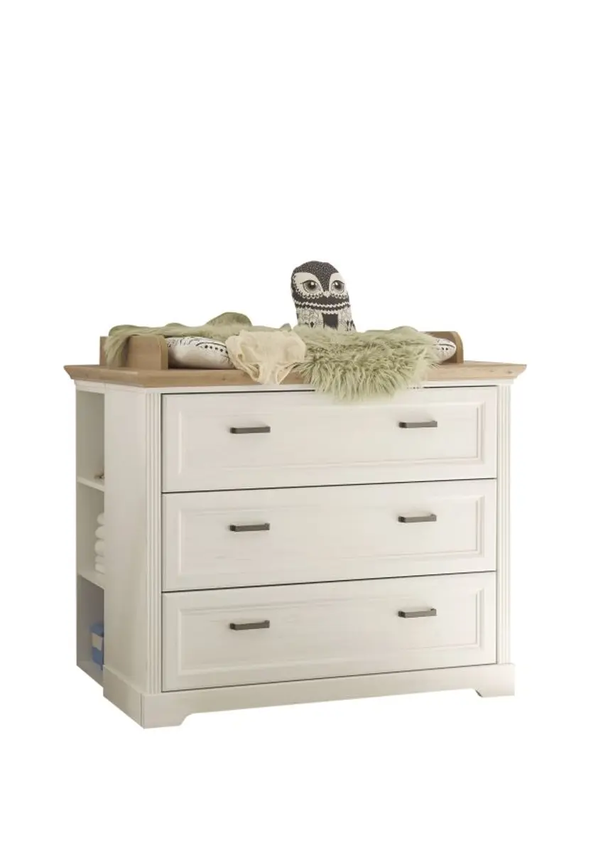 Wickelkommode - inkl. Auflage, Anderson Pine Nachbildung, Artisan Eiche Nachbildung