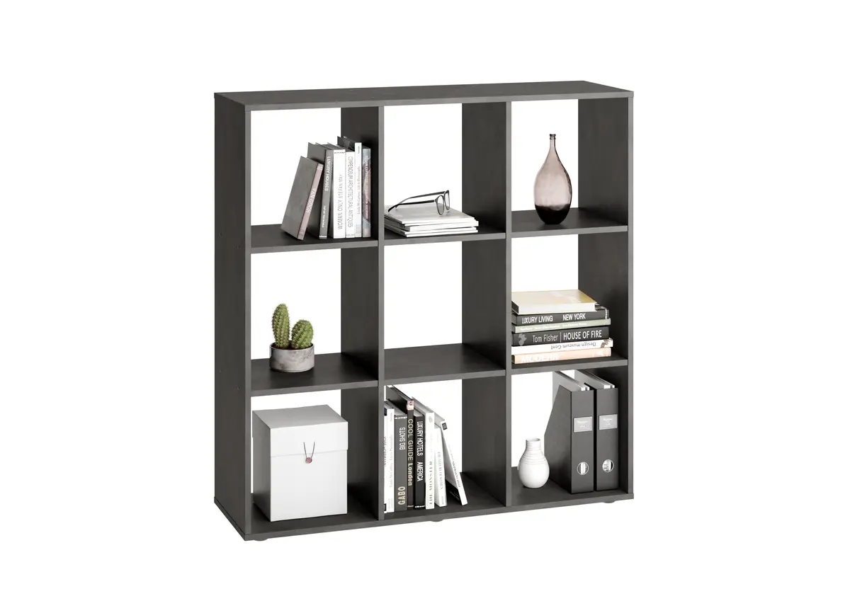 Regal- B ca. 104 cm, Grau