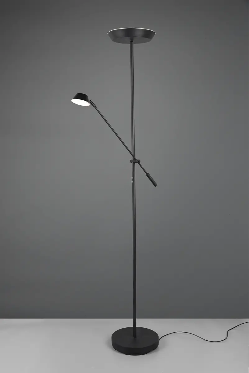 Stehleuchte R42321232 - DH ca. 30x180 cm, Schwarz